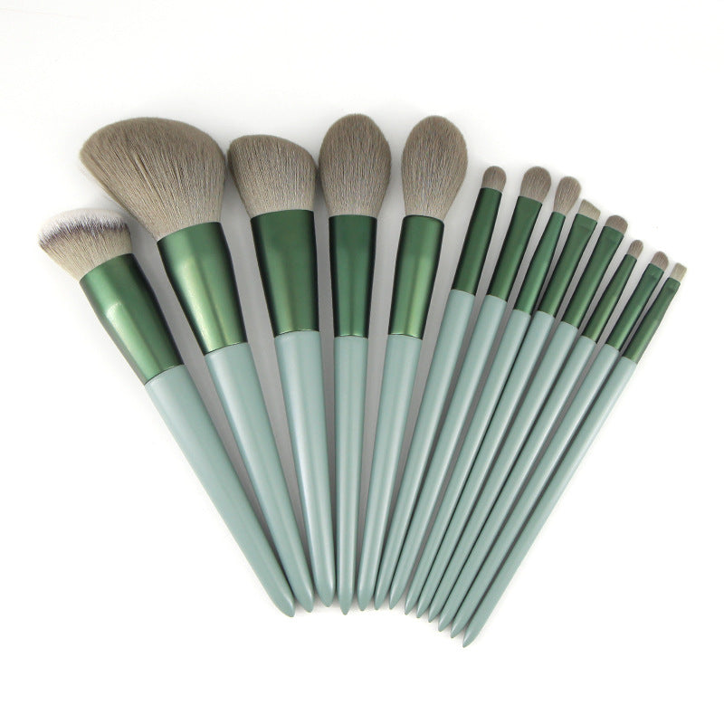 Pinsel-Set mit Holzgriff & weichen Fasern – Bild 3 | LuxeStyle