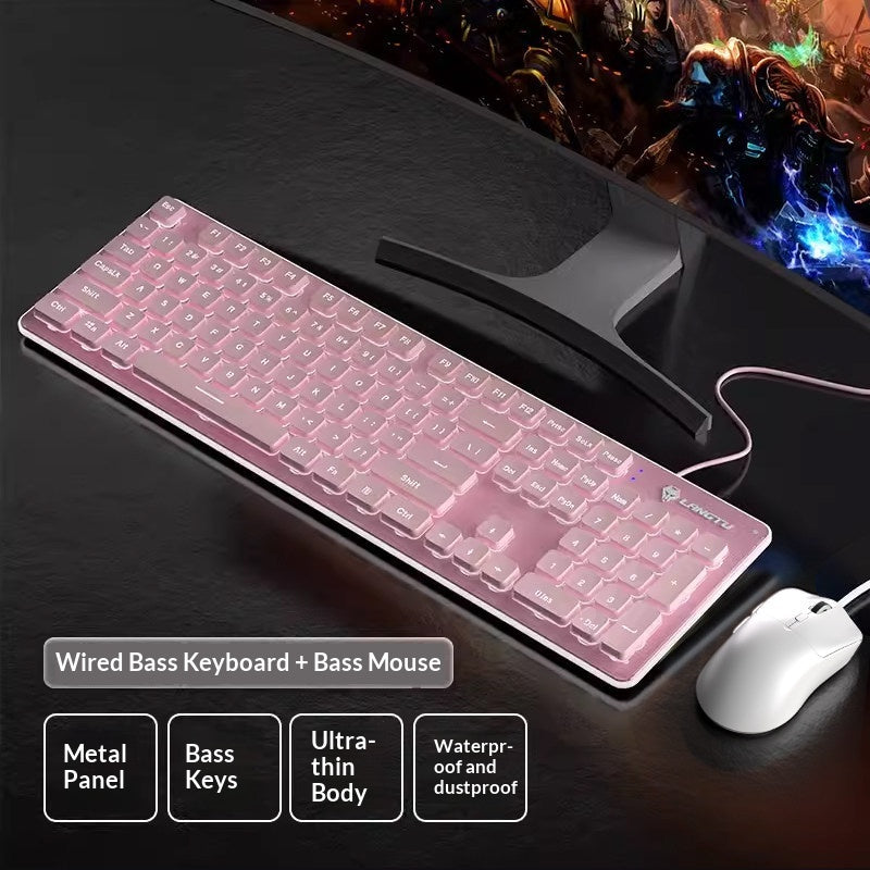 Hintergrundbeleuchtete Tastatur