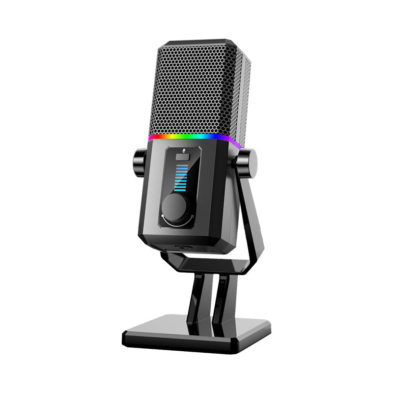 RGB Desktop Mikrofon mit Rauschunterdrückung