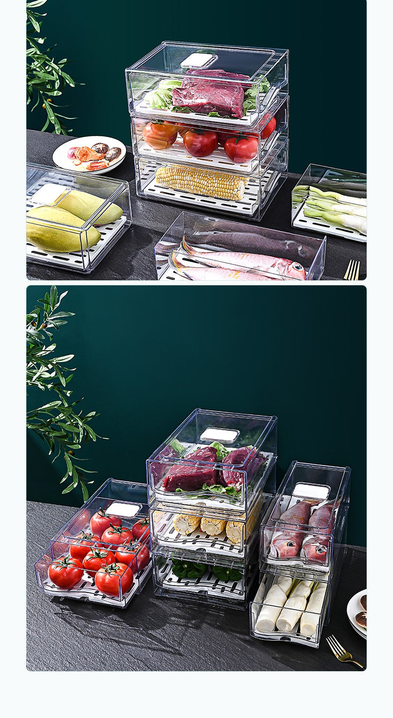 Kühlschrank-Organizer mit Abtropffunktion – Bild 12 | LuxeStyle
