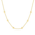 Herzförmiger Silberchoker – Bild 1 | LuxeStyle