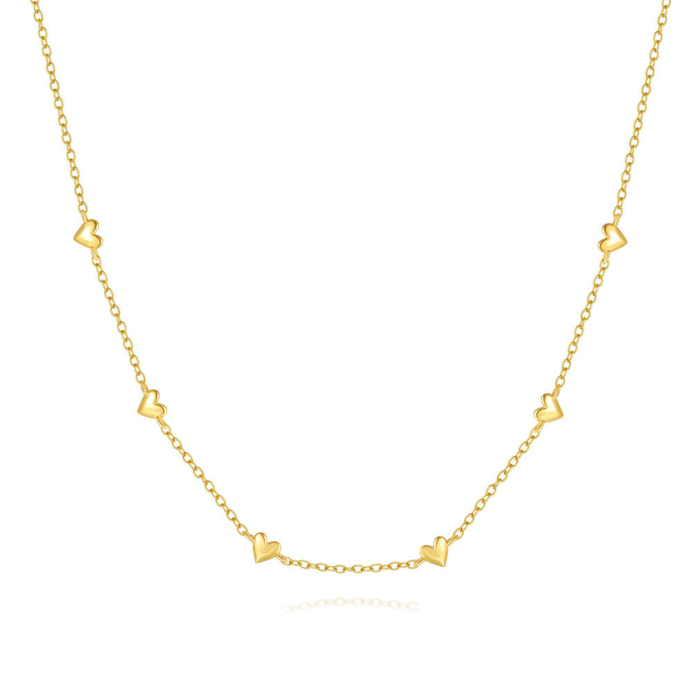 Herzförmiger Silberchoker – Bild 1 | LuxeStyle