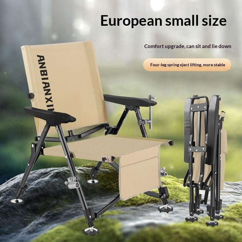 Faltbarer Angelstuhl im europäischen Stil