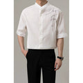 Leichtes Kurzarm-Shirt mit Blumenmuster
