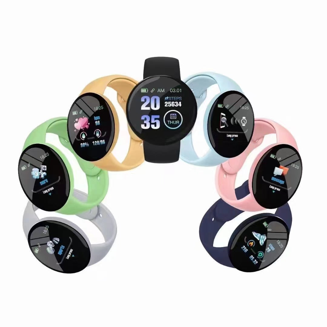 Smartwatch mit Herzfrequenz- und Gesundheitsmanagement