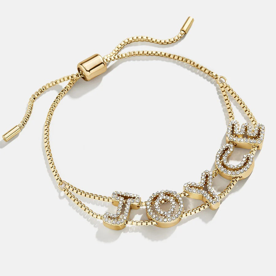 Personalisiertes Buchstaben-Armband – Bild 6 | LuxeStyle