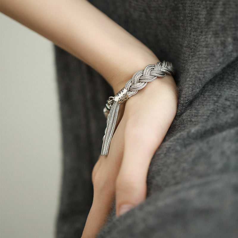Retro Dreadlock Armband mit Quaste – Bild 6 | LuxeStyle