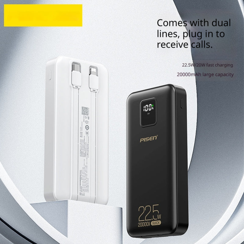 Powerbank mit LED-Anzeige, 20’000 mAh