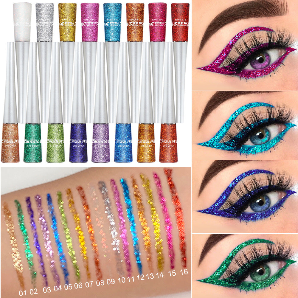 Glitzer Eyeliner Set – 16 Farben – Bild 2 | LuxeStyle