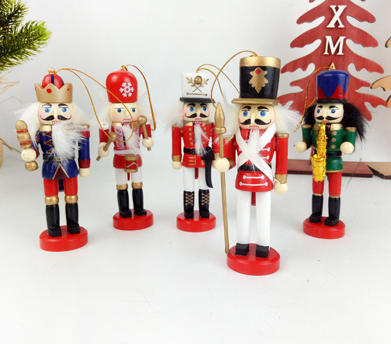 Weihnachts-Nussknacker aus Holz, 12 cm – Bild 7 | LuxeStyle