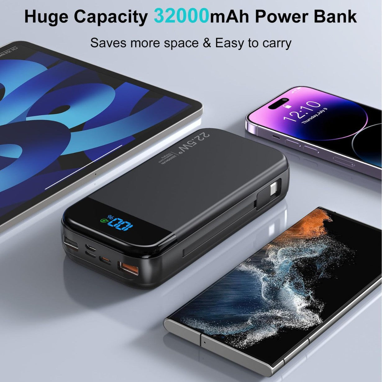 PSE Power Bank Fast Charge 32000mAh