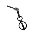 Leine String Clip Silber Schwarz Karbonstahl Hochfest