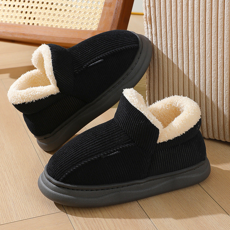 Gefütterte Indoor-Baumwollschuhe – Bild 2 | LuxeStyle