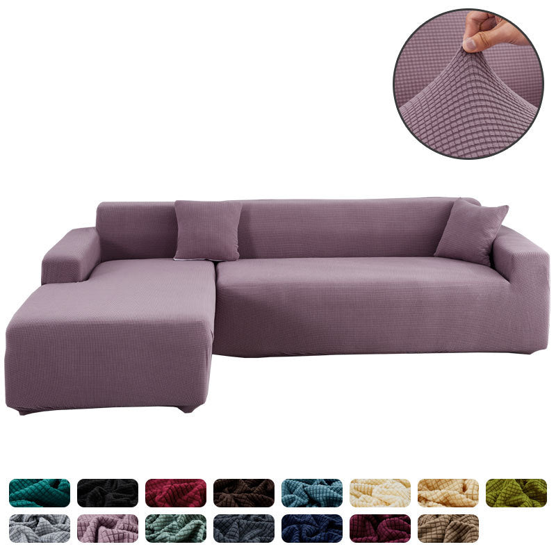Elastischer Schonbezug für modulare Sofas