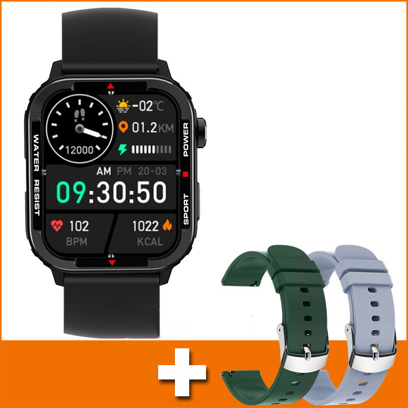 Bluetooth Sport Smartwatch mit Herzfrequenz & SpO2 – Bild 4 | LuxeStyle