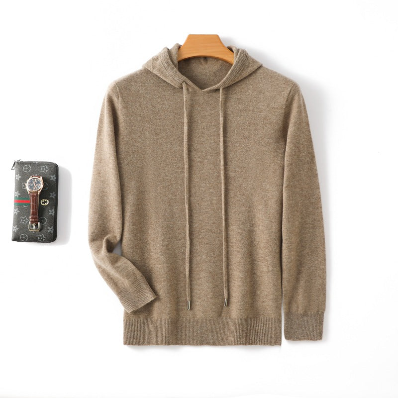 Strick-Hoodie mit Kapuze für Herren