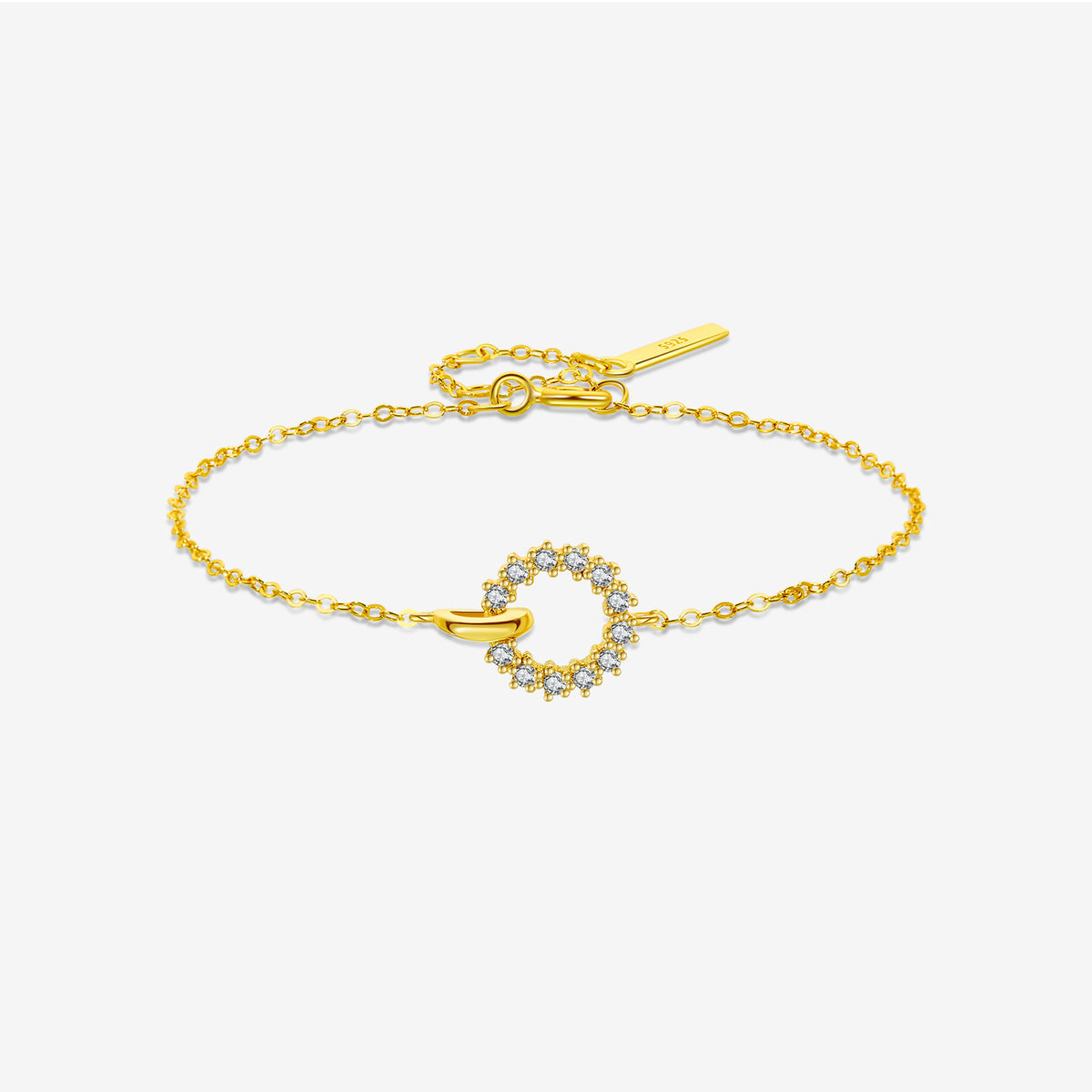 Armband aus 925er Silber mit Zirkonia – Bild 4 | LuxeStyle