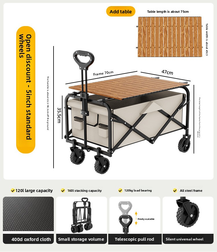 Faltbares Campingwagen