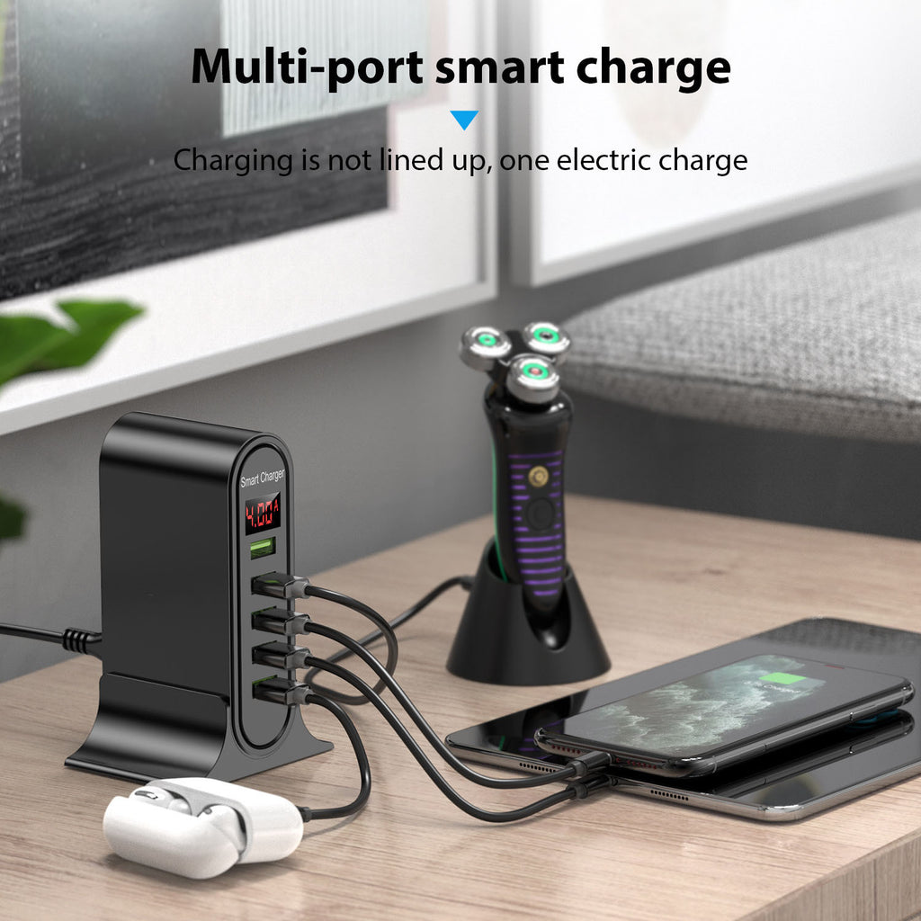 USB Smart Ladegerät mit 5 Anschlüssen – Bild 1 | LuxeStyle