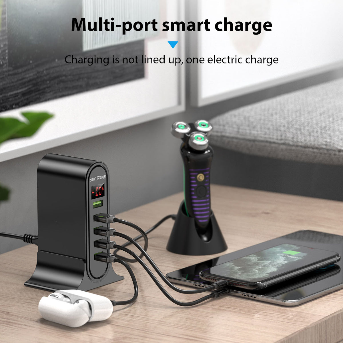 USB Smart Ladegerät mit 5 Anschlüssen – Bild 1 | LuxeStyle