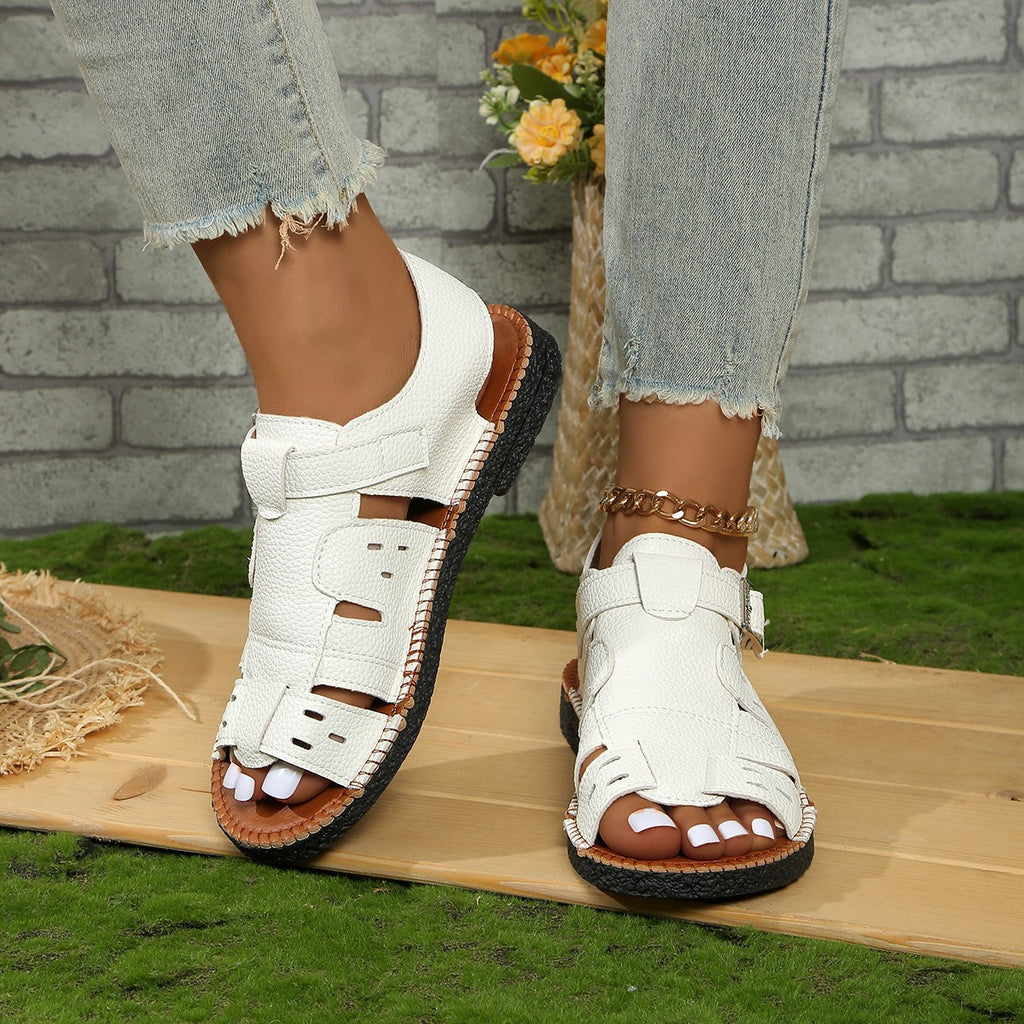 Retro-Sport-Sandale mit weicher Sohle