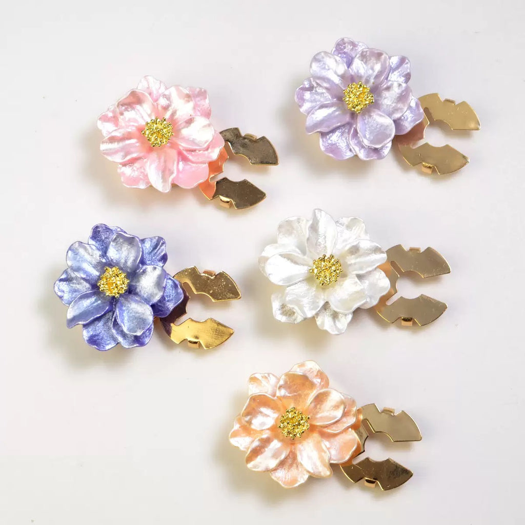 Florale Magnetbrosche