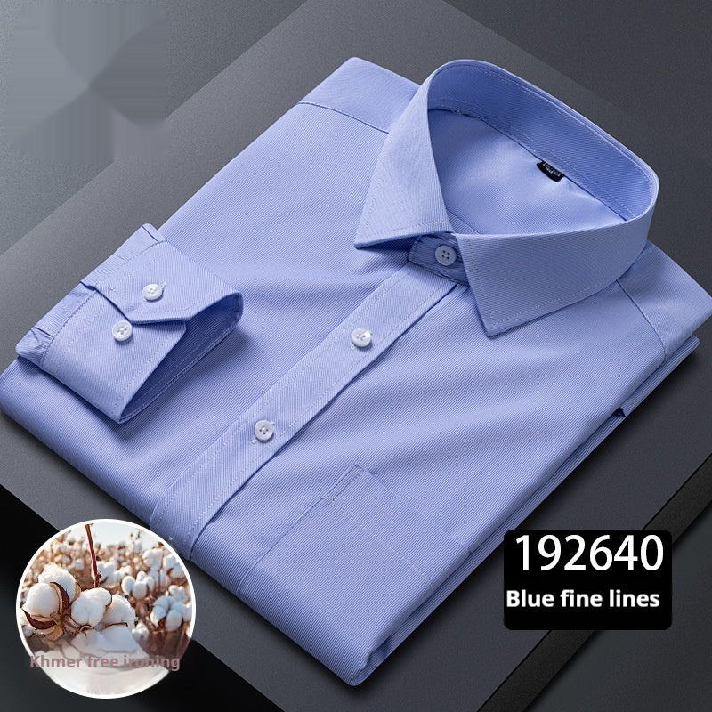 Herren Langarmhemd mit Karomuster – Bild 5 | LuxeStyle