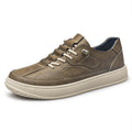 Atmungsaktiver Herren-Sneaker aus Rindsleder – Bild 6 | LuxeStyle