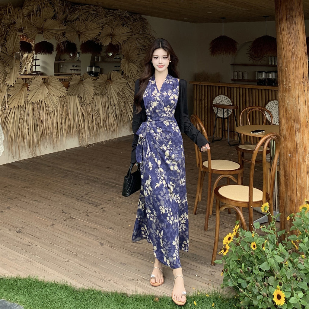 Retro-Chic Midikleid mit Tüll-Oberteil – Bild 8 | LuxeStyle