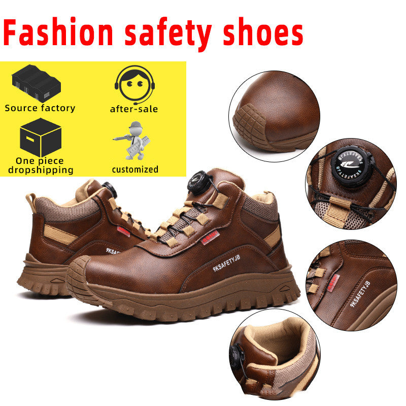Robuste Herrenschuhe – Zehenschutz & Rutschfest – Bild 6 | LuxeStyle