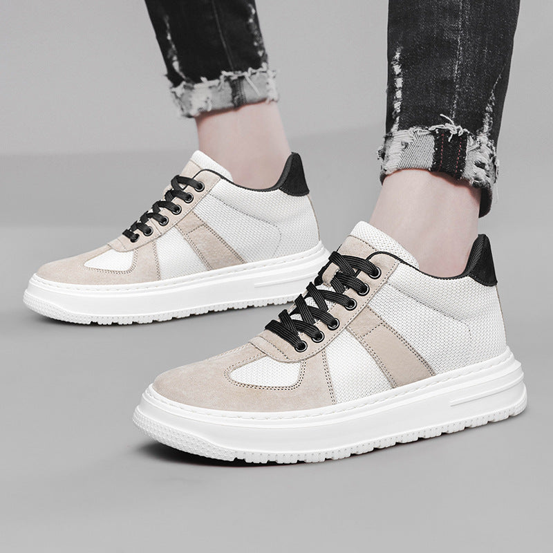 High-Top Board Sneaker mit Plattformabsatz – Bild 6 | LuxeStyle