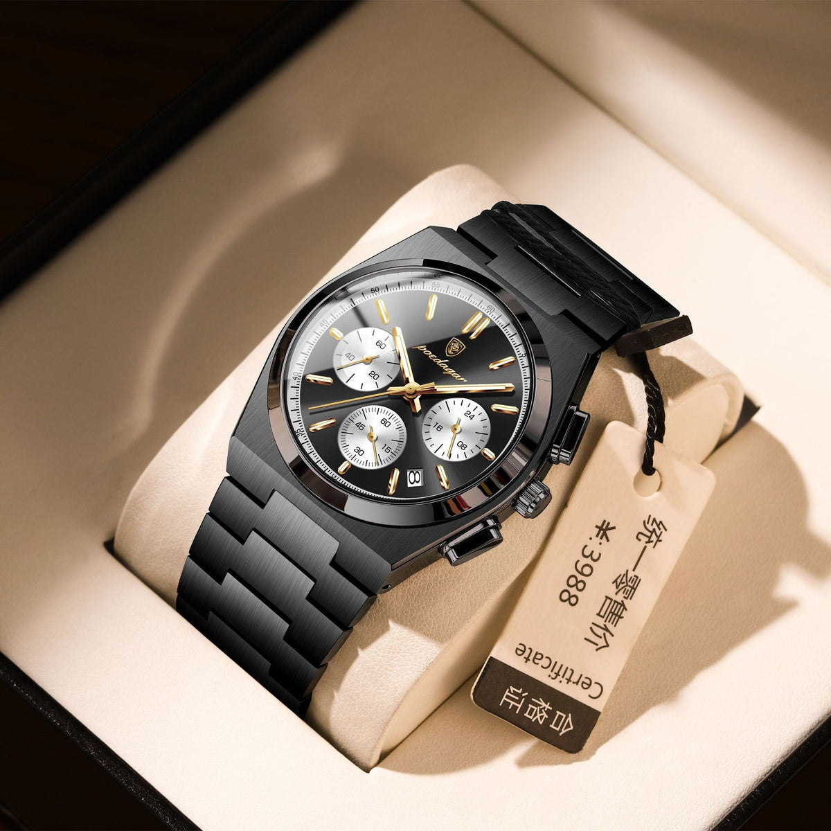 Herren-Armbanduhr, wasserdicht, ultradünn – Bild 5 | LuxeStyle