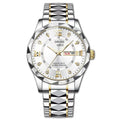 Herren-Quarz-Armbanduhr
