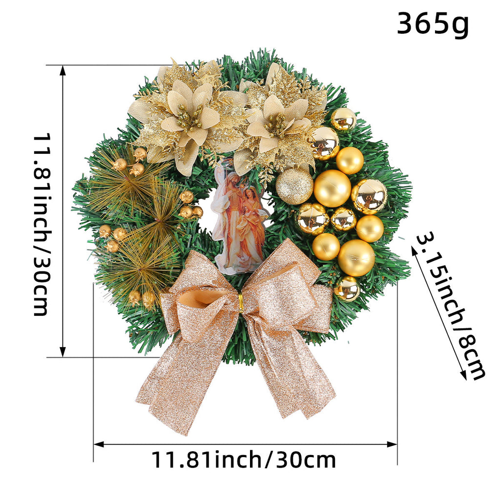 Weihnachtslichtkranz für Tür und Fenster – Bild 15 | LuxeStyle