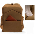 Rucksack Retro-Canvas für Studenten | LuxeStyle