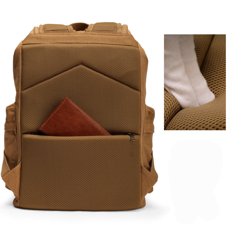 Rucksack Retro-Canvas für Studenten | LuxeStyle