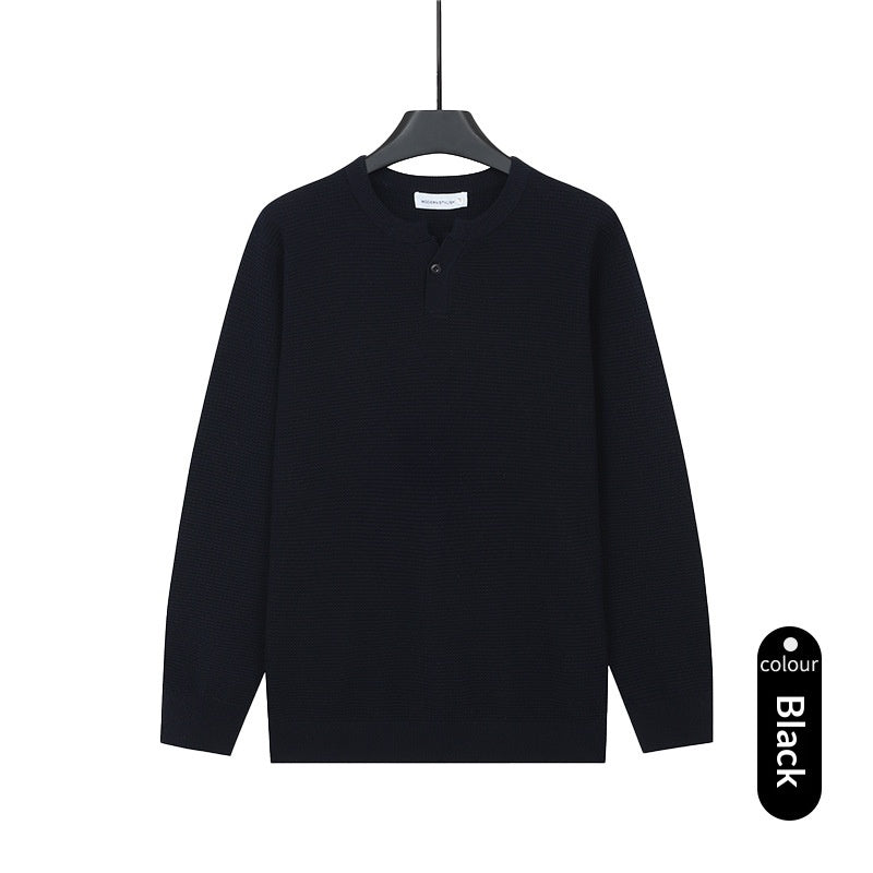 Herren Rollkragen Strickpullover