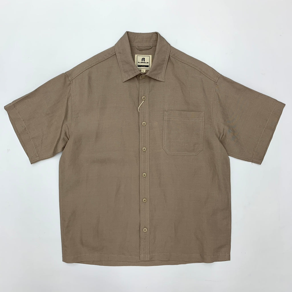 Leinenhemd Kurzarm – Japanischer Retro-Stil – Bild 9 | LuxeStyle