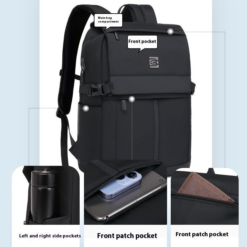 Business Rucksack für Reisen und Büro (18 Zoll) – Bild 5 | LuxeStyle