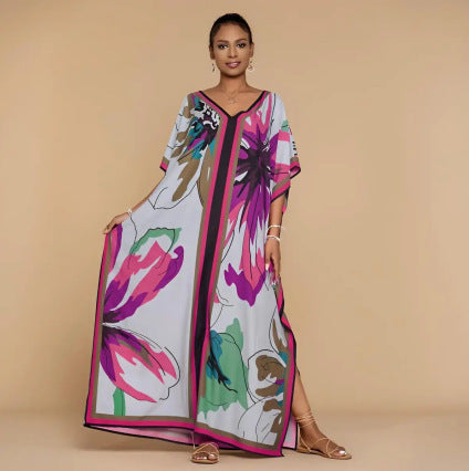 Ethno-Kleid mit Fledermausärmeln – Bild 11 | LuxeStyle