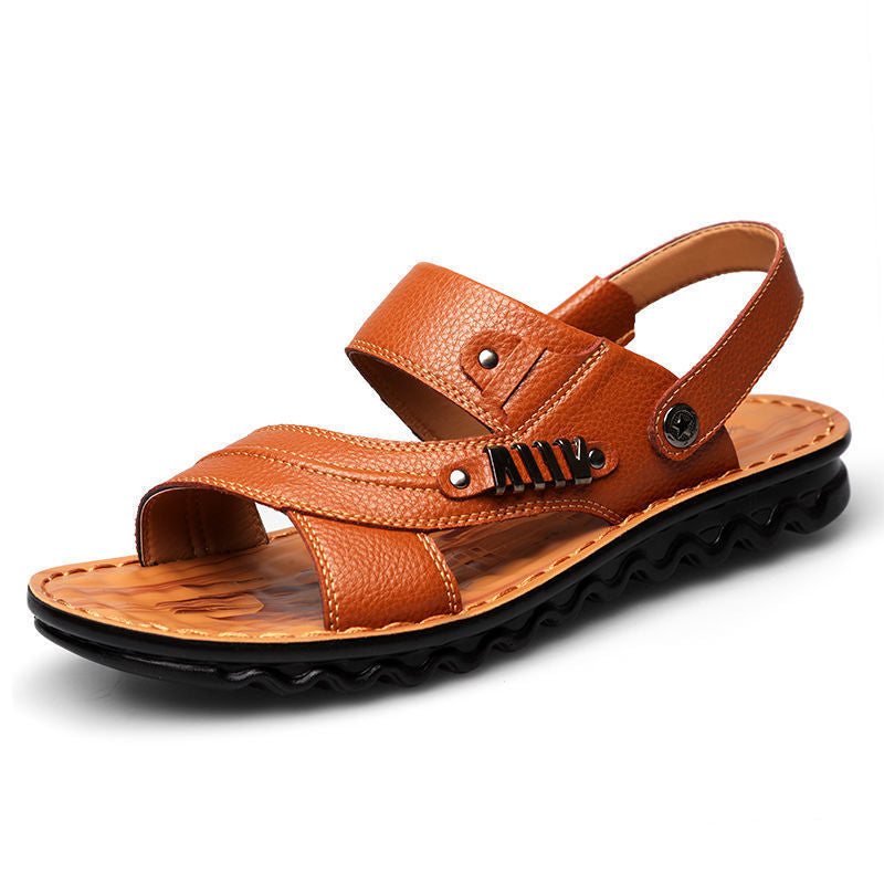 Herren-Sandalen aus Rindsleder