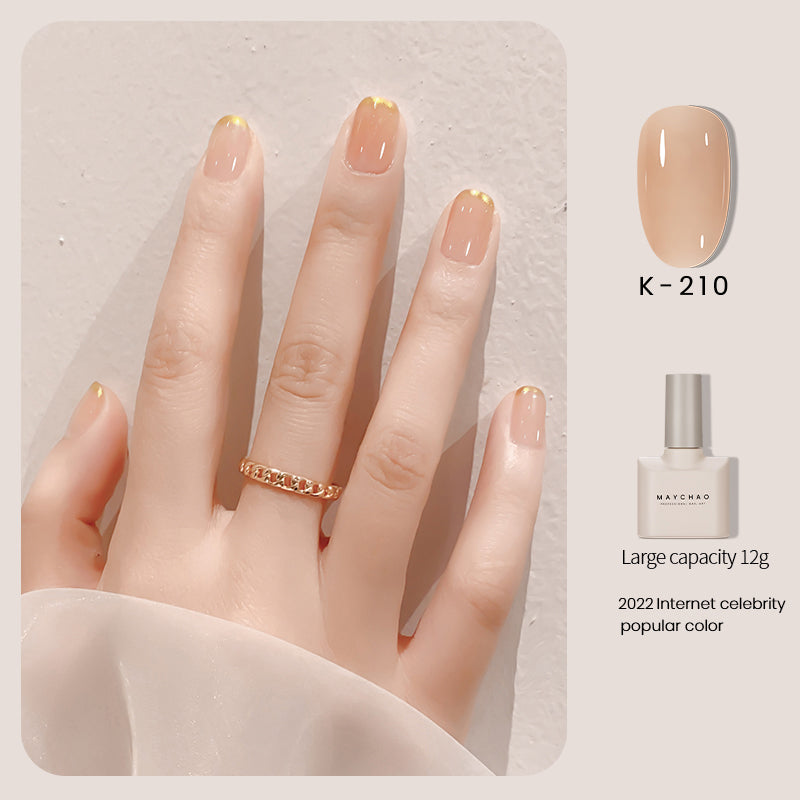 Transparent Jade Fat Ice Nagellack Nude – Bild 7 | LuxeStyle