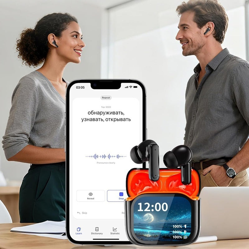 AI Übersetzungs-Earbuds (144 Sprachen) – Ansicht 3
