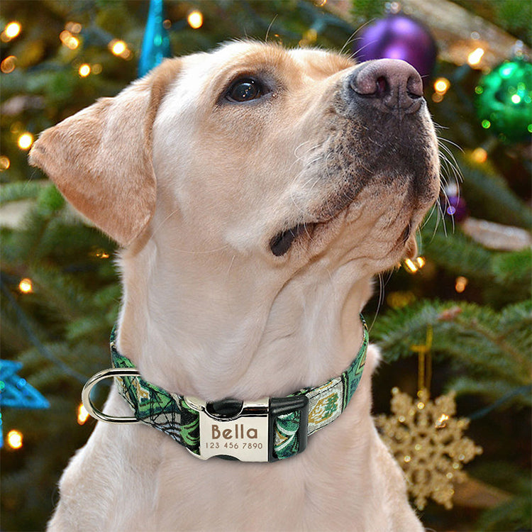 Reflektierendes Hundehalsband (verstellbar) | LuxeStyle