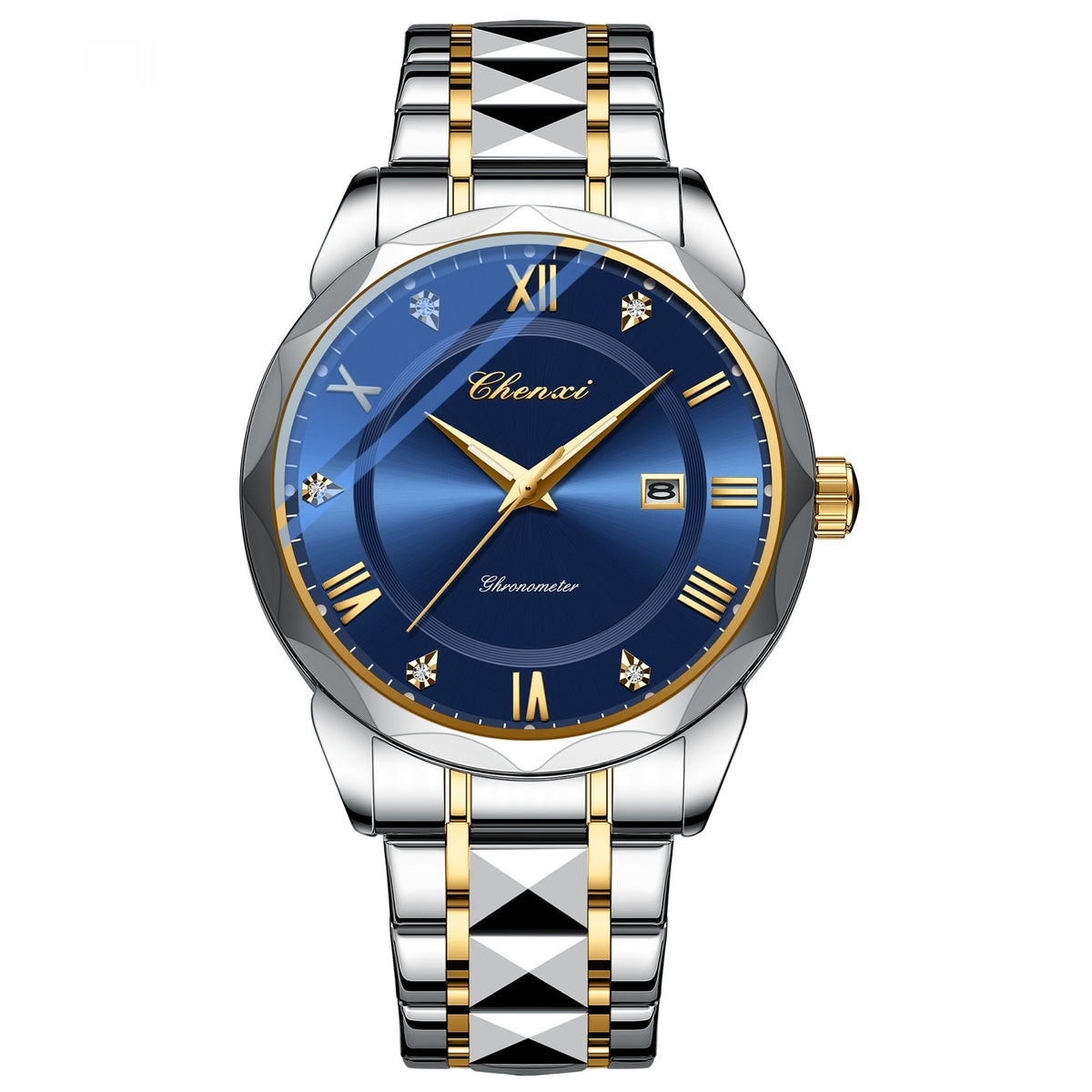Quarz-Herrenuhr mit Kalenderfunktion – Bild 3 | LuxeStyle