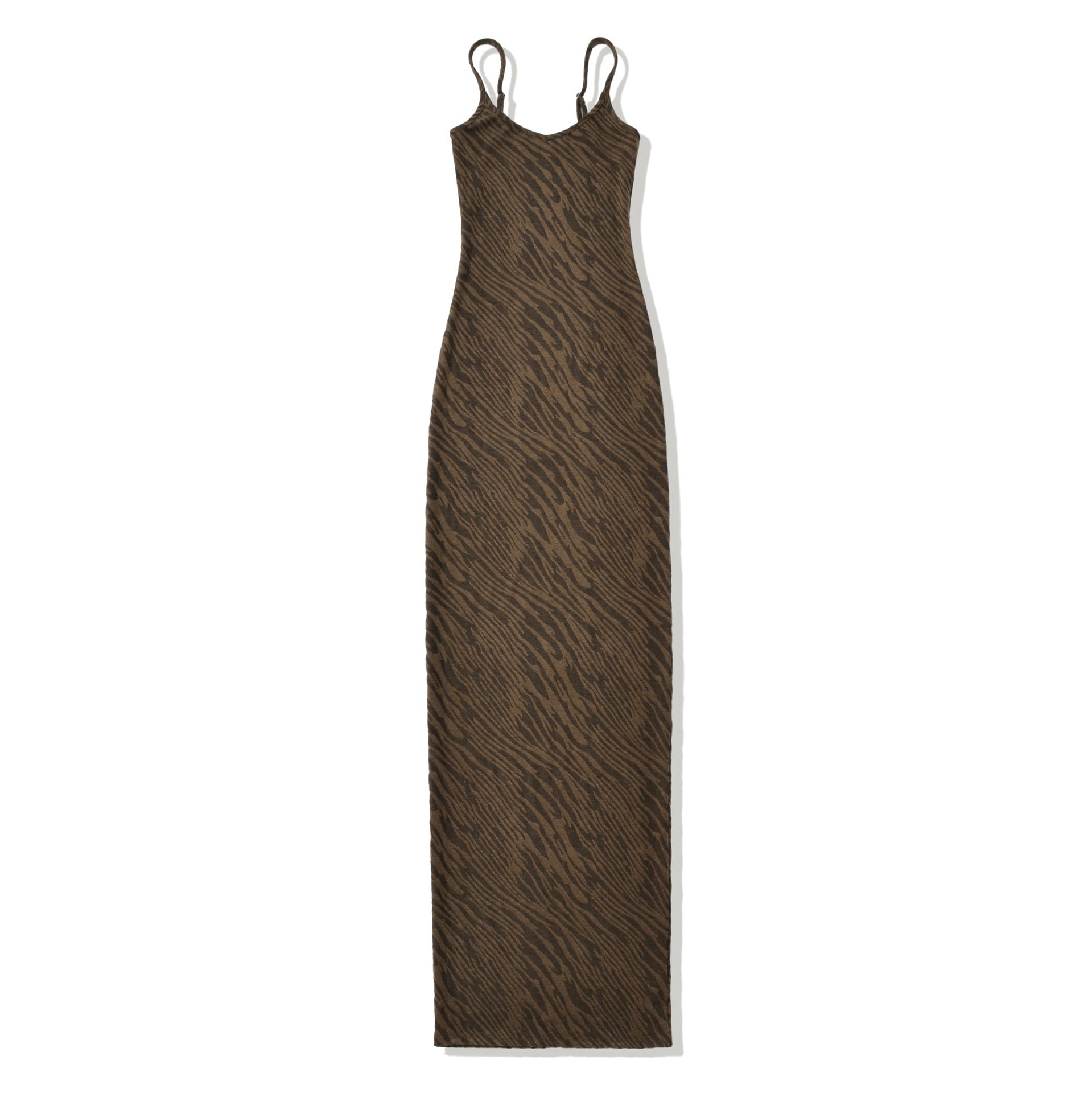 Leopard-Muster Strap-Dress