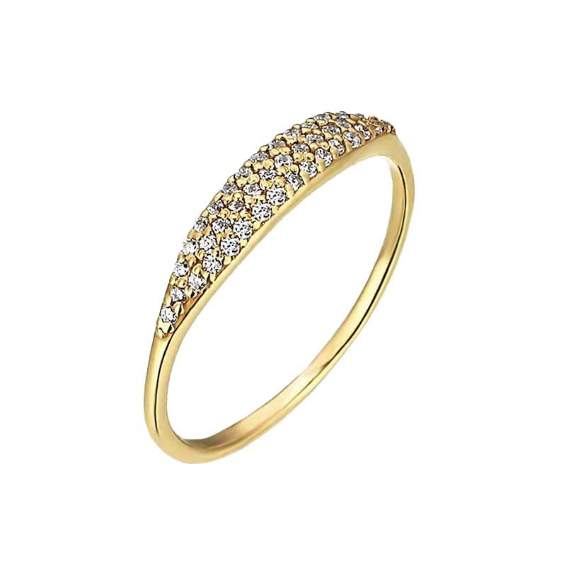 Minimalistischer Ring aus Silber mit geometrischer Form – Bild 4 | LuxeStyle