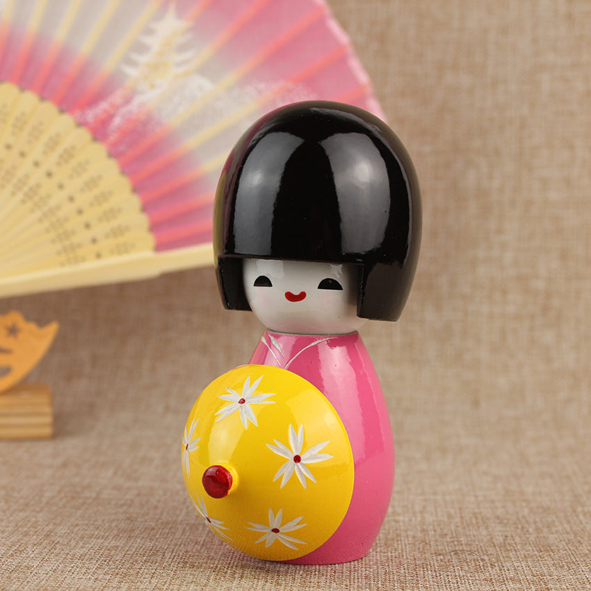 Kimono Puppe für Sushi Restaurant Deko