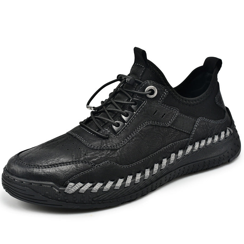 Handgenähte Frühlings-/Herbst-Sneaker für Herren – Bild 1 | LuxeStyle