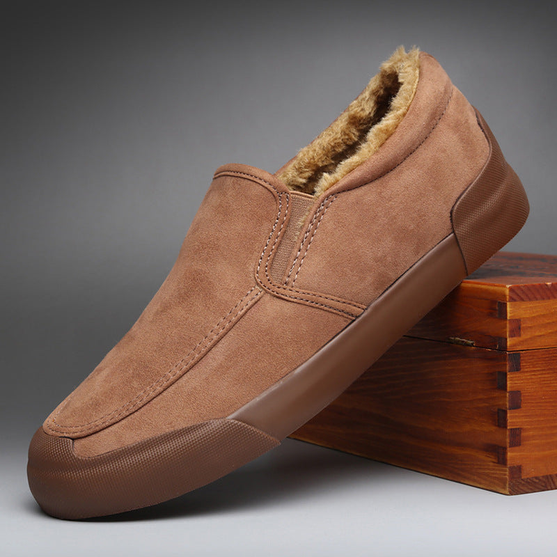 Freizeitschuhe Stoff-Velours mit Fleecefutter – Bild 4 | LuxeStyle